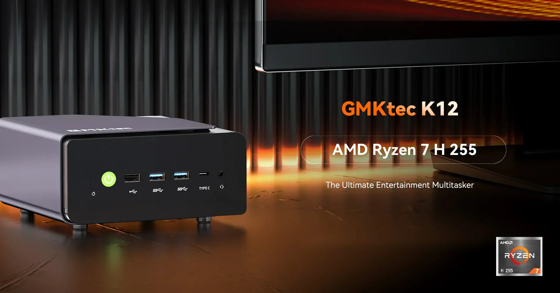 GMKtec launches the brand new NucBox K12 – Compact size, strong
