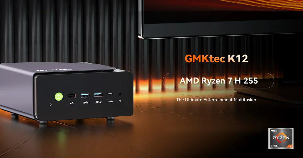 GMKtec launches the brand new NucBox K12 – Compact size, strong