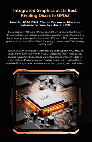 GMKtec EVO-T2 Intel Core Ultra X9 388H / X7 358H Mini PC