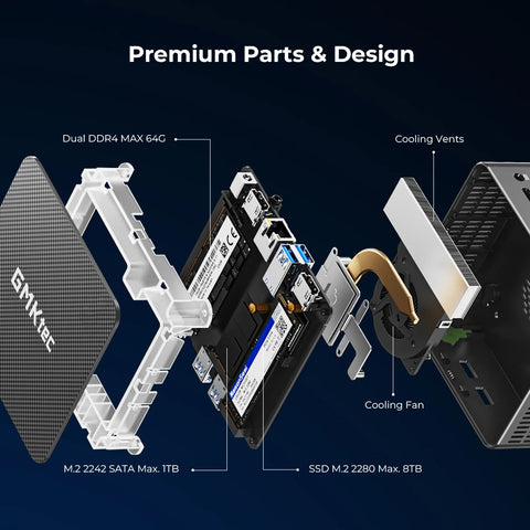 GMKtec NucBox G3 Pro Intel® Core™ i3-10110U Mini PC