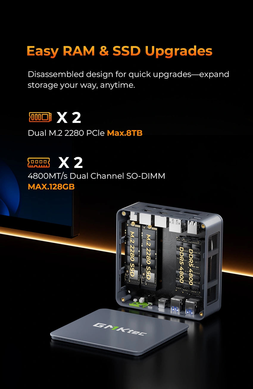 GMKtec NucBox M6 Ultra AMD Ryzen™ 5 7640HS Mini PC