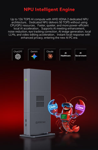 GMKtec EVO-X3  AMD Ryzen™ AI Max+ 395 Mini PC