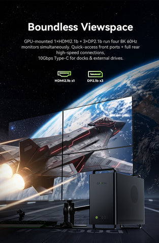 GMKtec NEO-X1 Series AMD Ryzen™ 9 9955HX / 9955HX3D MODT Gaming PC
