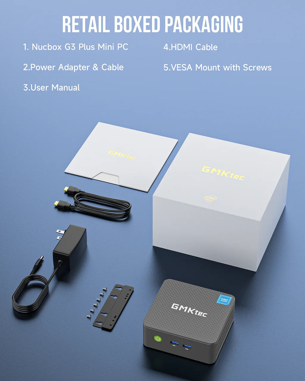 GMKtec NucBox G3 Plus Intel® Twin Lake N150