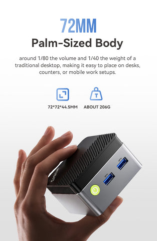 GMKtec G5S Intel Celeron N5095 Mini PC