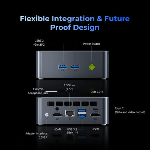 GMKtec NucBox M2 Pro S Intel® i7-1185G7