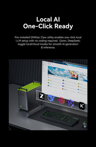 GMKtec NEO-X1 Series AMD Ryzen™ 9 9955HX / 9955HX3D MODT Gaming PC