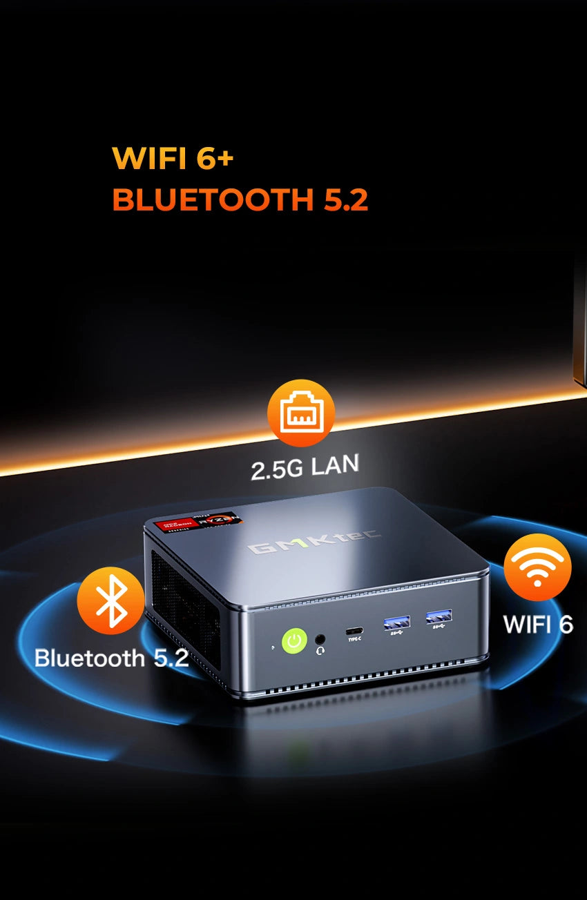 GMKtec NucBox M6 Ultra AMD Ryzen™ 5 7640HS Mini PC