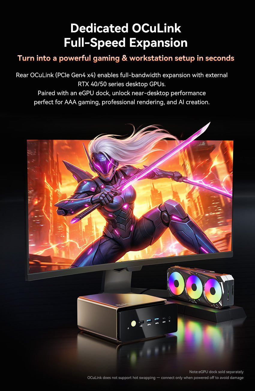 GMKtec EVO-T2 Intel Core Ultra X9 388H / X7 358H Mini PC