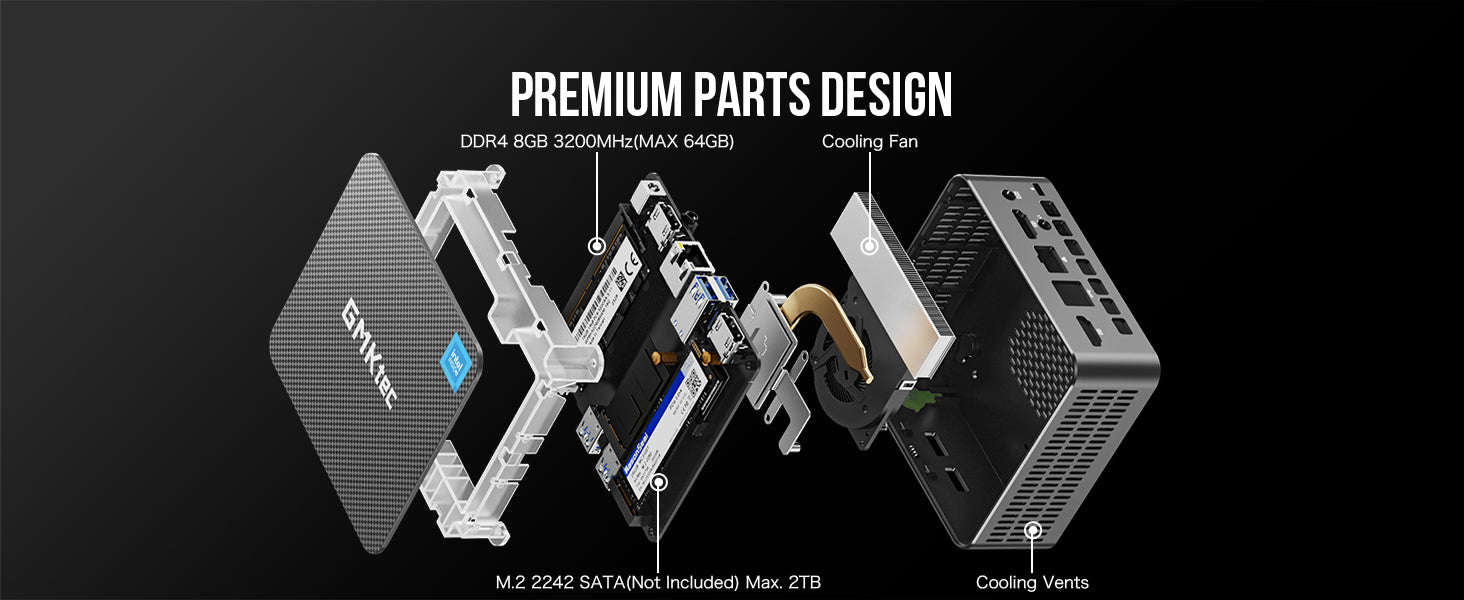 GMKtec G3 Intel N100 / 8GB / 256GB ミニPC GMKtec NucBox G3レビュー：Intel N100搭載で省電力性の高い2万円切り