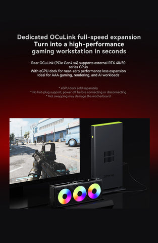 GMKtec EVO-X3  AMD Ryzen™ AI Max+ 395 Mini PC