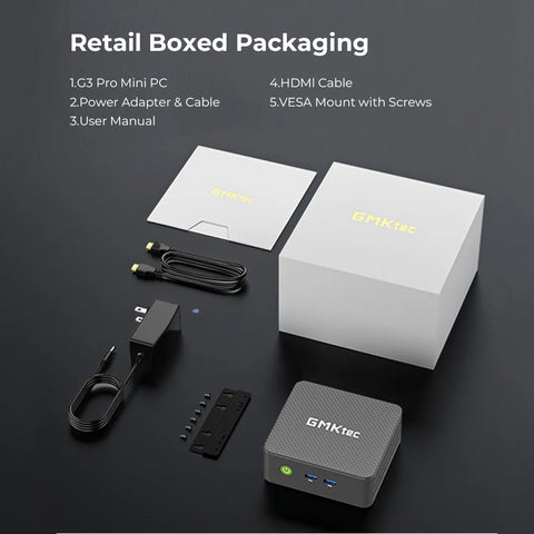 GMKtec NucBox G3 Pro Intel® Core™ i3-10110U Mini PC