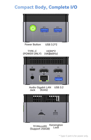 GMKtec G5S Intel Celeron N5095 Mini PC