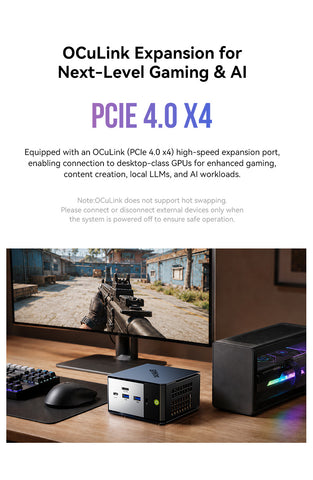 GMKtec EVO-X1 Pro AMD Ryzen™ AI 9 HX 470 MiNi PC
