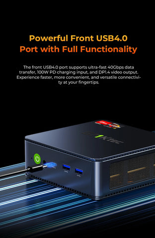 GMKtec NucBox M6 Ultra AMD Ryzen™ 5 7640HS Mini PC