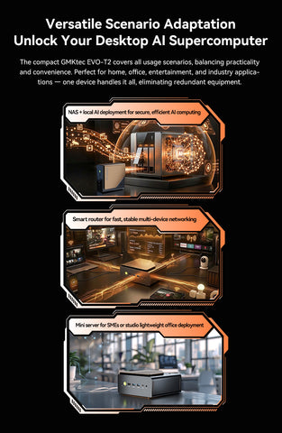 GMKtec EVO-T2 Intel Core Ultra X9 388H / X7 358H Mini PC
