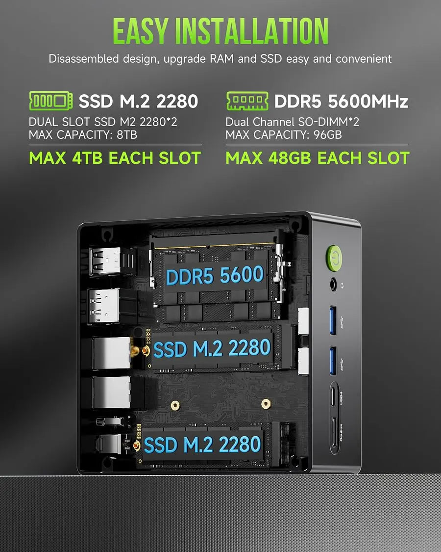 GMKtec NucBox K11 AMD Ryzen™ 9 8945HS