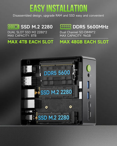 GMKtec NucBox K11 AMD Ryzen™ 9 8945HS