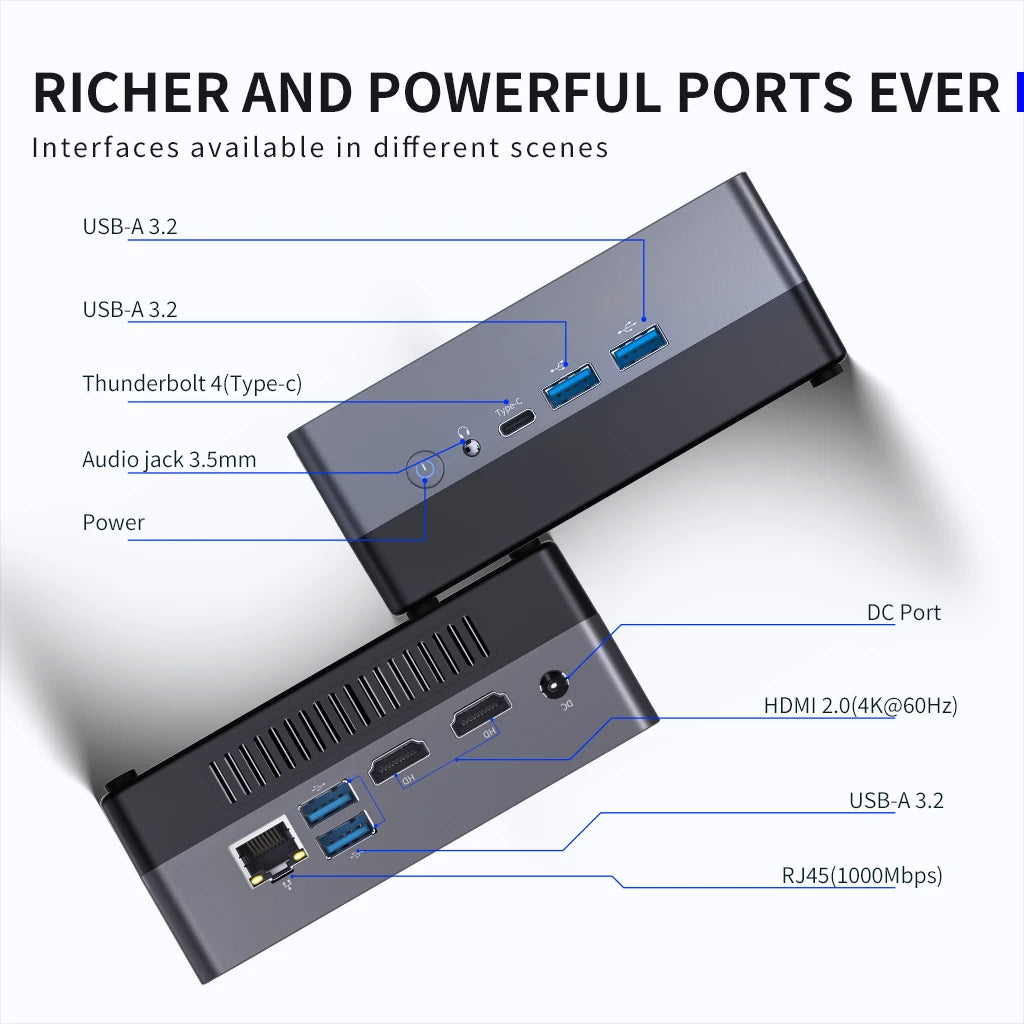 GMKtec NucBox 2 Plus Mini PC Intel® 11th i5 1135G7