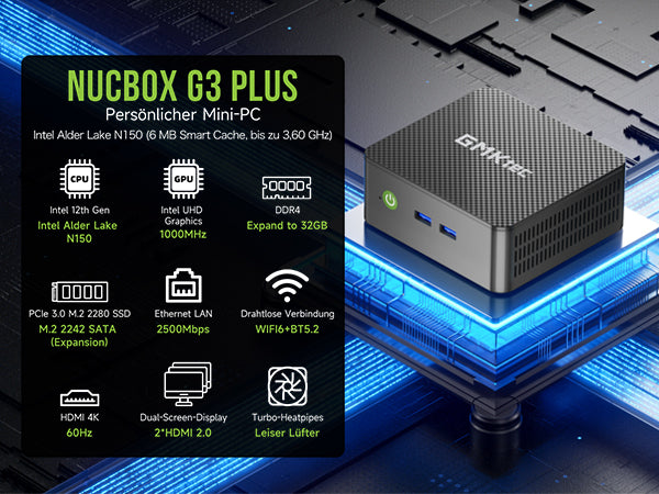 GMKtec NucBox G3 Plus Intel® Twin Lake N150 – GMKtec EU