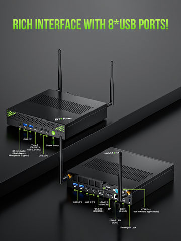Mini PC GMKtec NucBox K10 con Intel® Core i9-13900HK de 13.ª generación