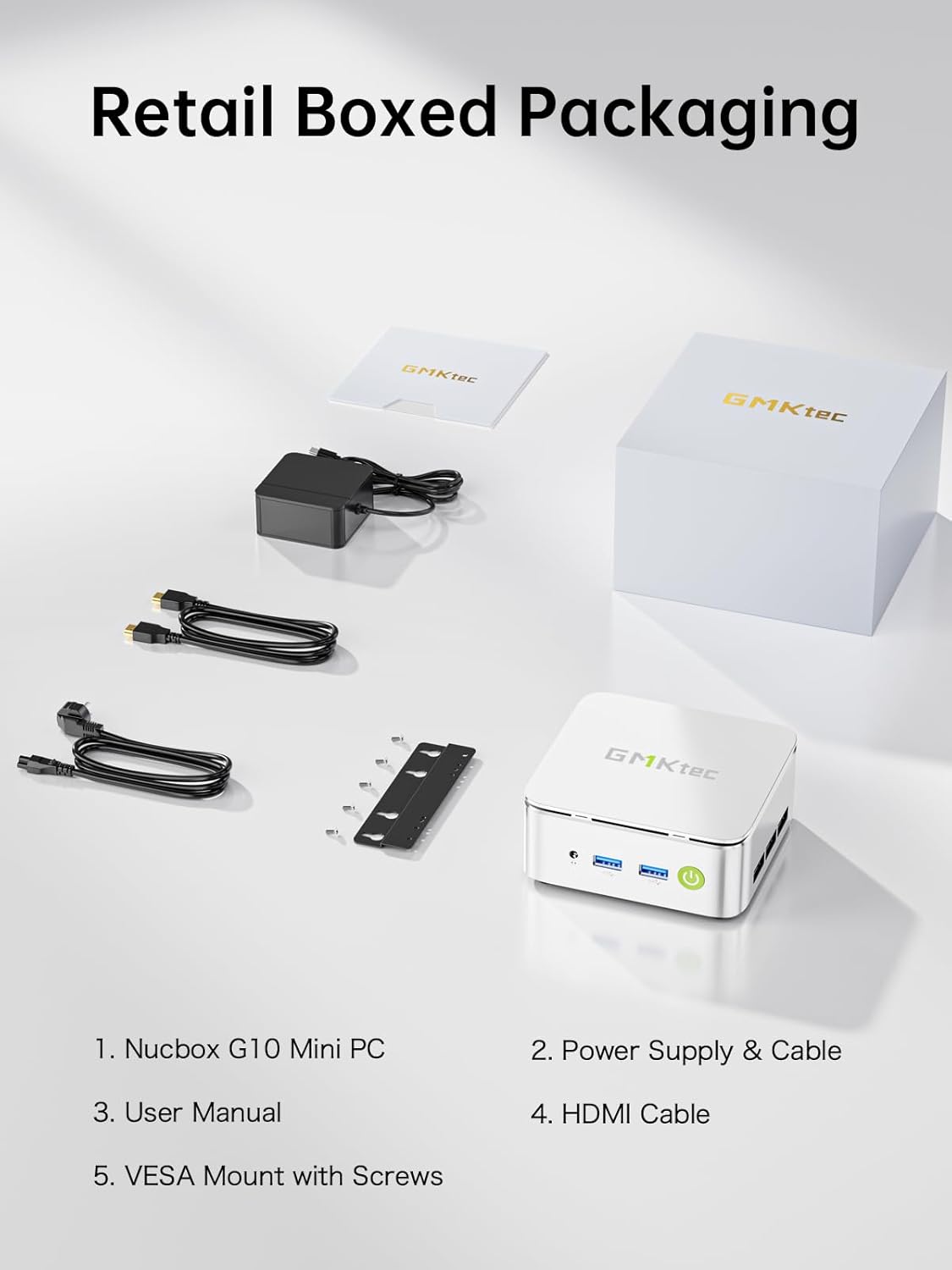 GMKtec NucBox G10 AMD® Ryzen™ 5 3500U Mini-PC