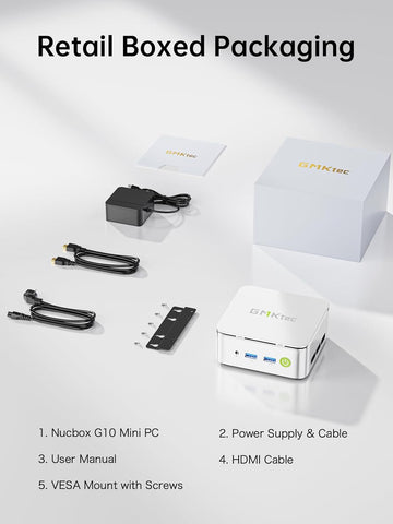 Mini-PC GMKtec NucBox G10 AMD® Ryzen™ 5 3500U