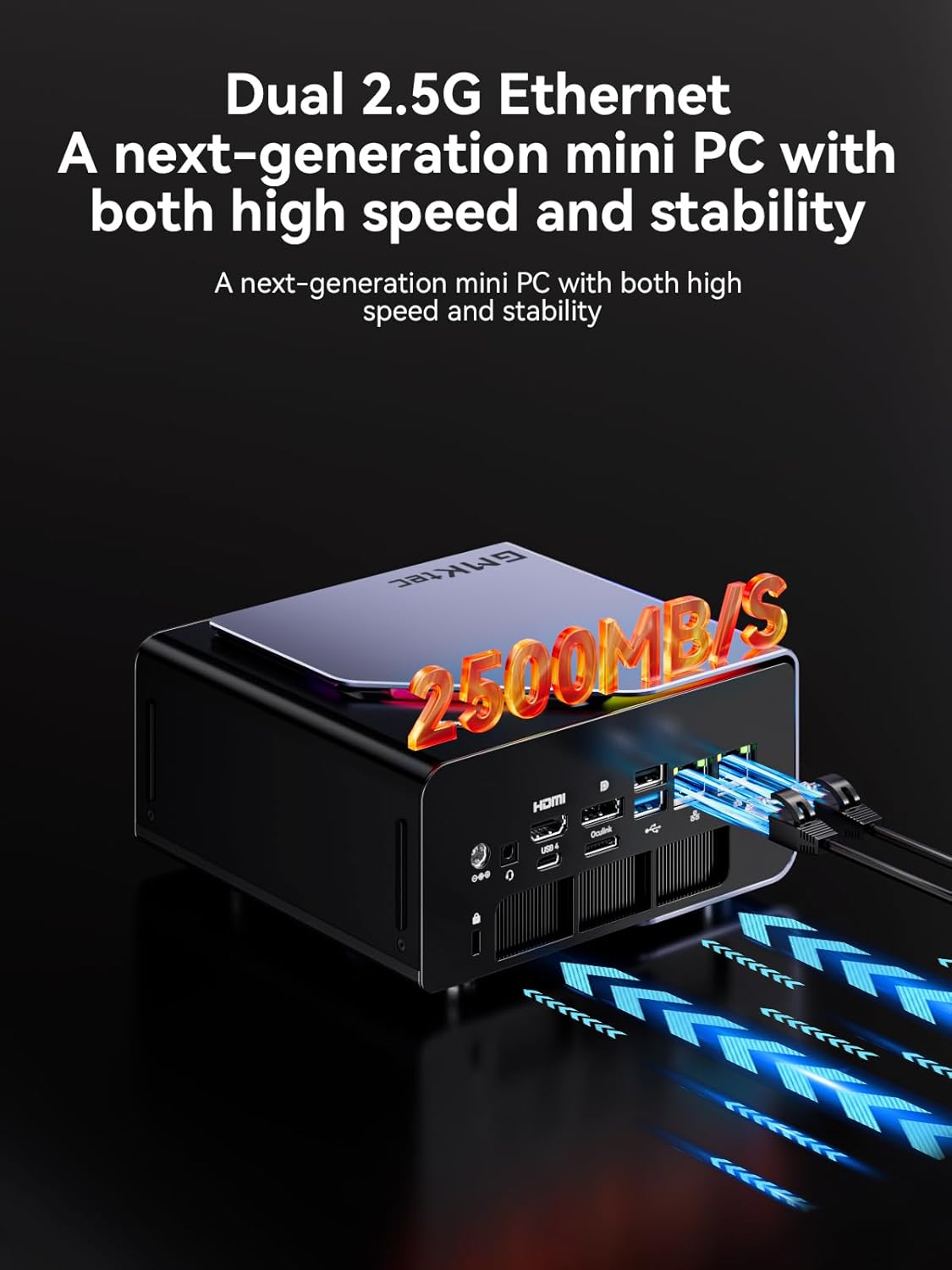 GMKtec NucBox K12 AMD Ryzen™ 7 H 255 Mini PC