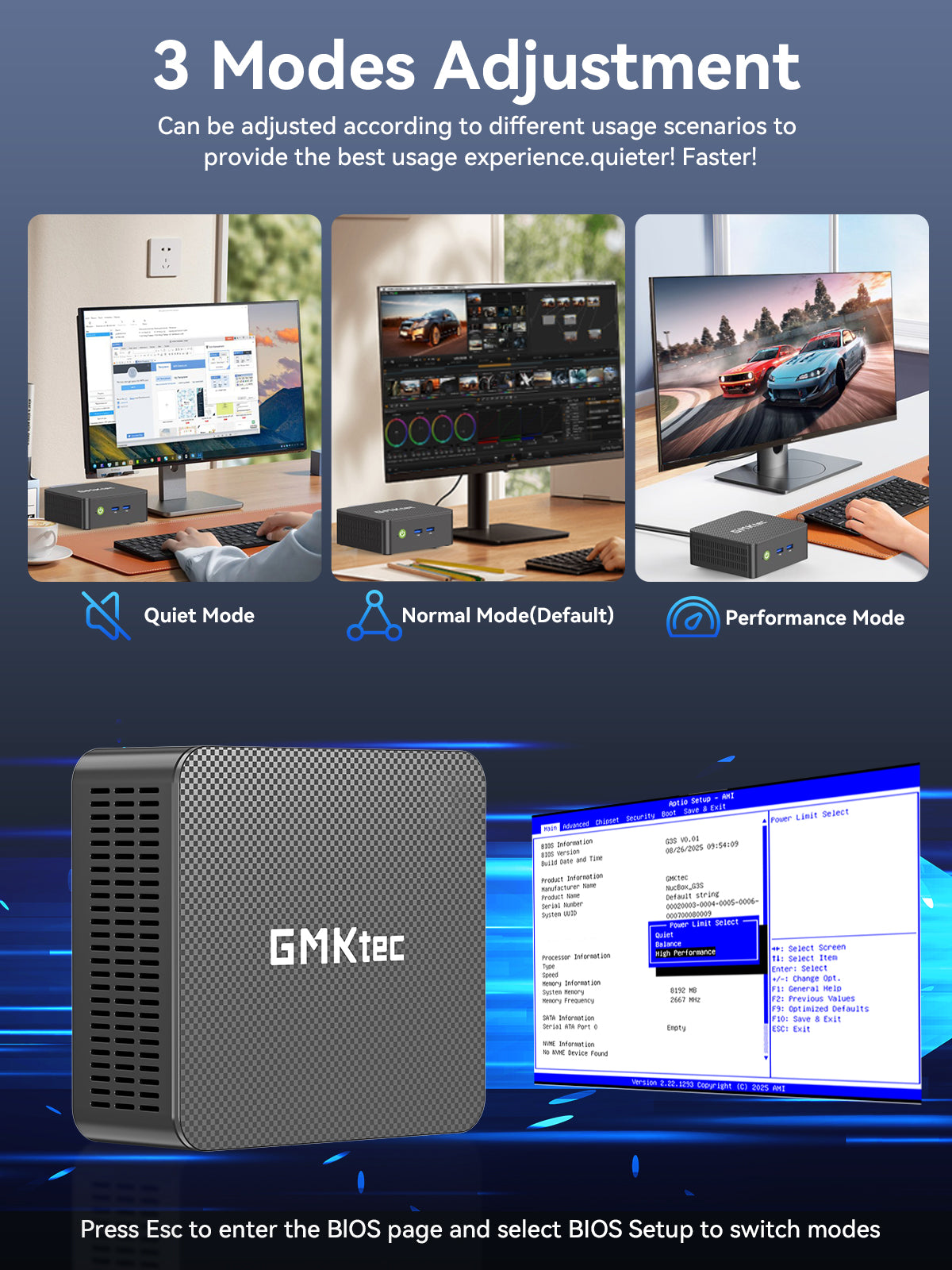 GMKtec G3S Intel Alder Lake N95 Mini-PC