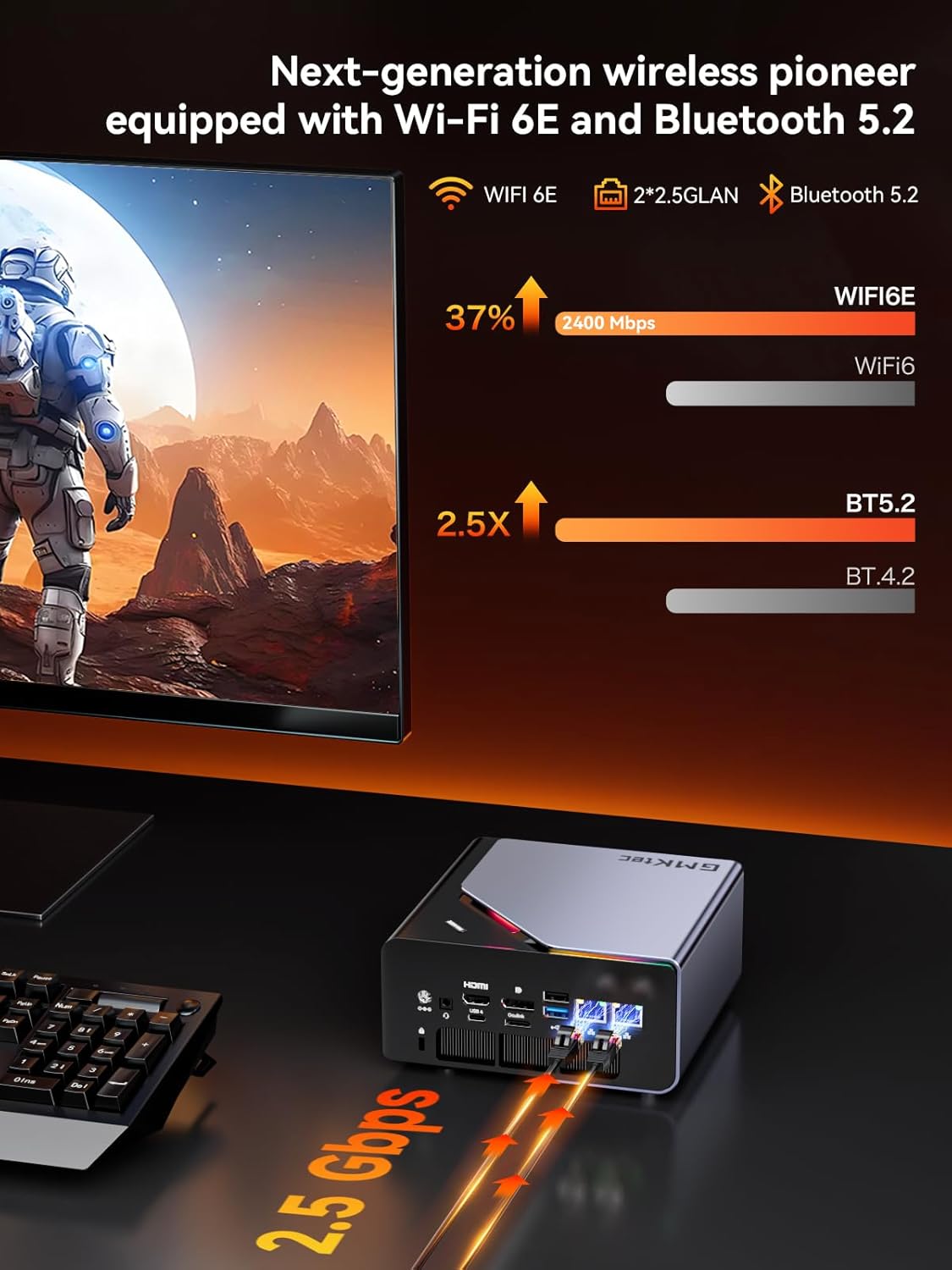 GMKtec NucBox K12 AMD Ryzen™ 7 H 255 Mini PC