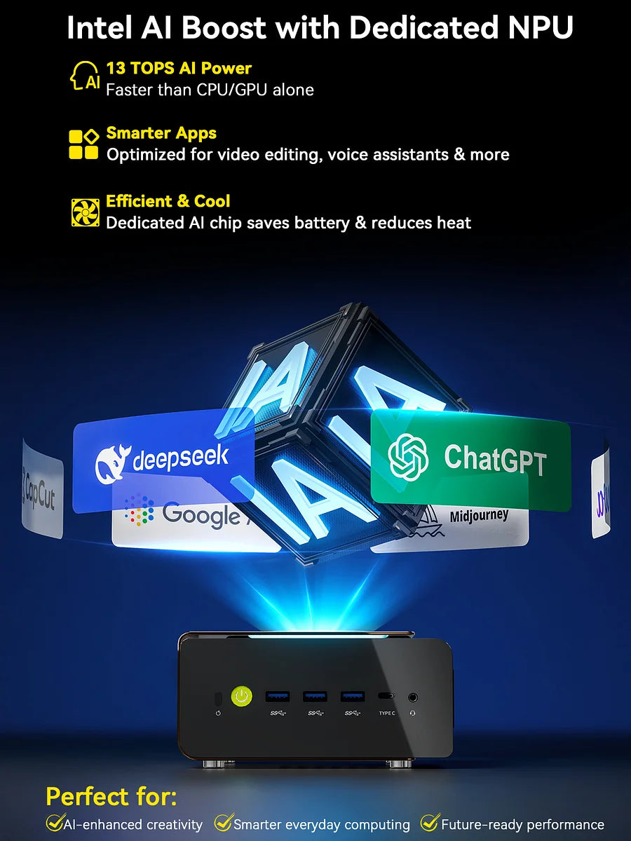 GMKtec EVO-T1 Intel Core Ultra 9 285H AI Mini PC