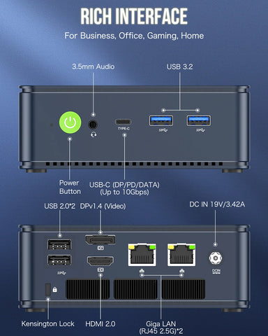 GMKtec NucBox M5 Plus AMD Ryzen™ 7 5825U