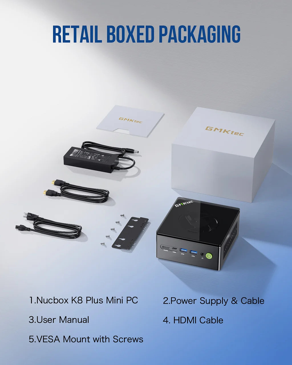 GMKtec NucBox K8 Plus AMD Ryzen™ 7 8845HS