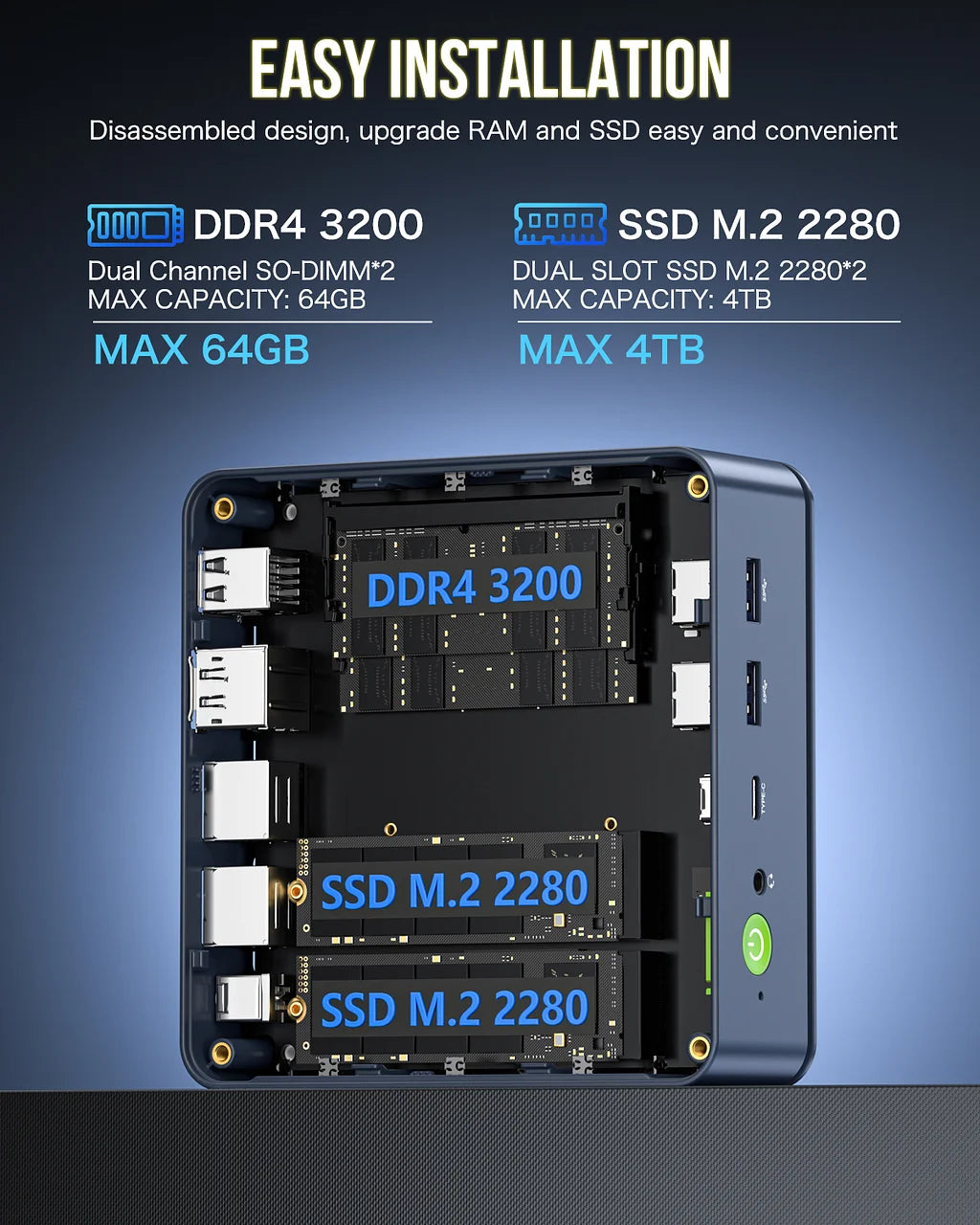 GMKtec NucBox M5 Plus AMD Ryzen™ 7 5825U