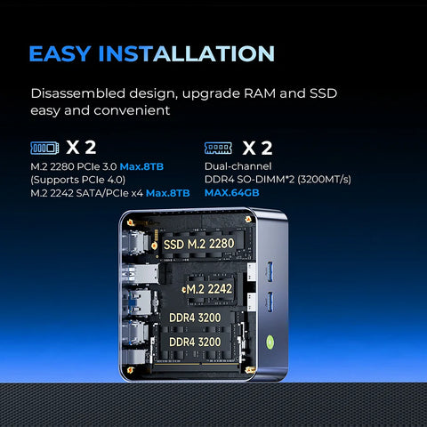 GMKtec NucBox M3 Ultra Intel® i7-12700H