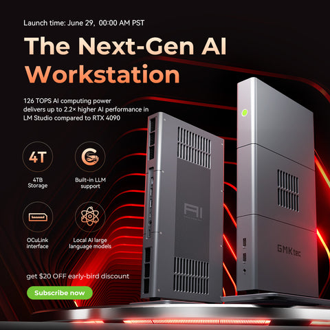 GMKtec EVO-X3  AMD Ryzen™ AI Max+ 395 Mini PC