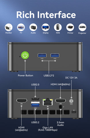 GMKtec G3S Intel Alder Lake N95 Mini-PC