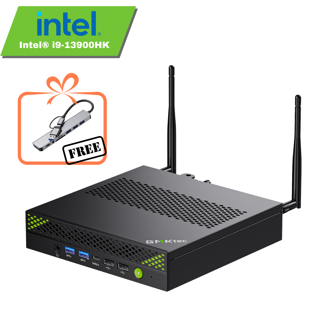 Mini PC GMKtec NucBox K10 con Intel® Core i9-13900HK de 13.ª generación