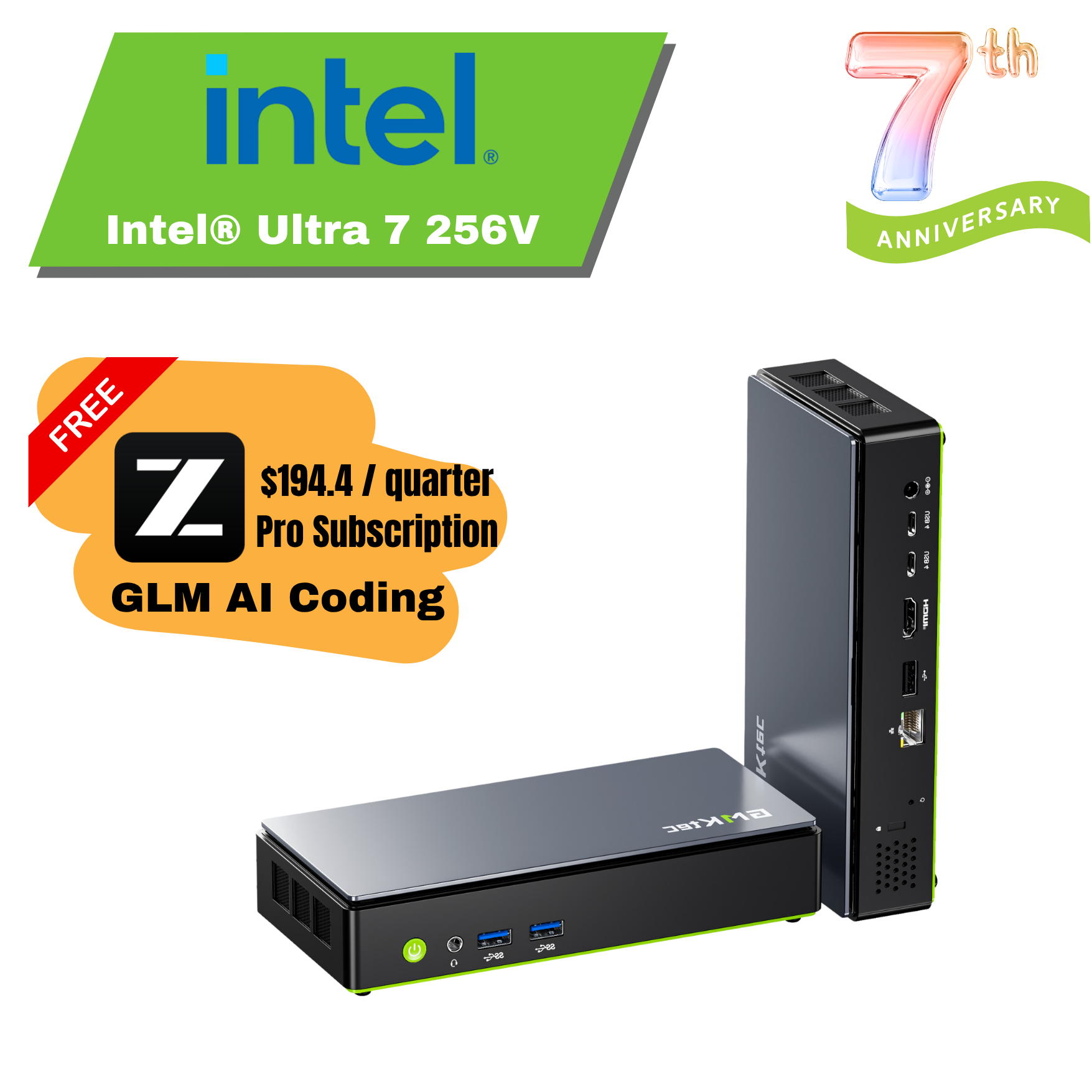 GMKtec NucBox K13 Intel® Core™ Ultra 7 256V