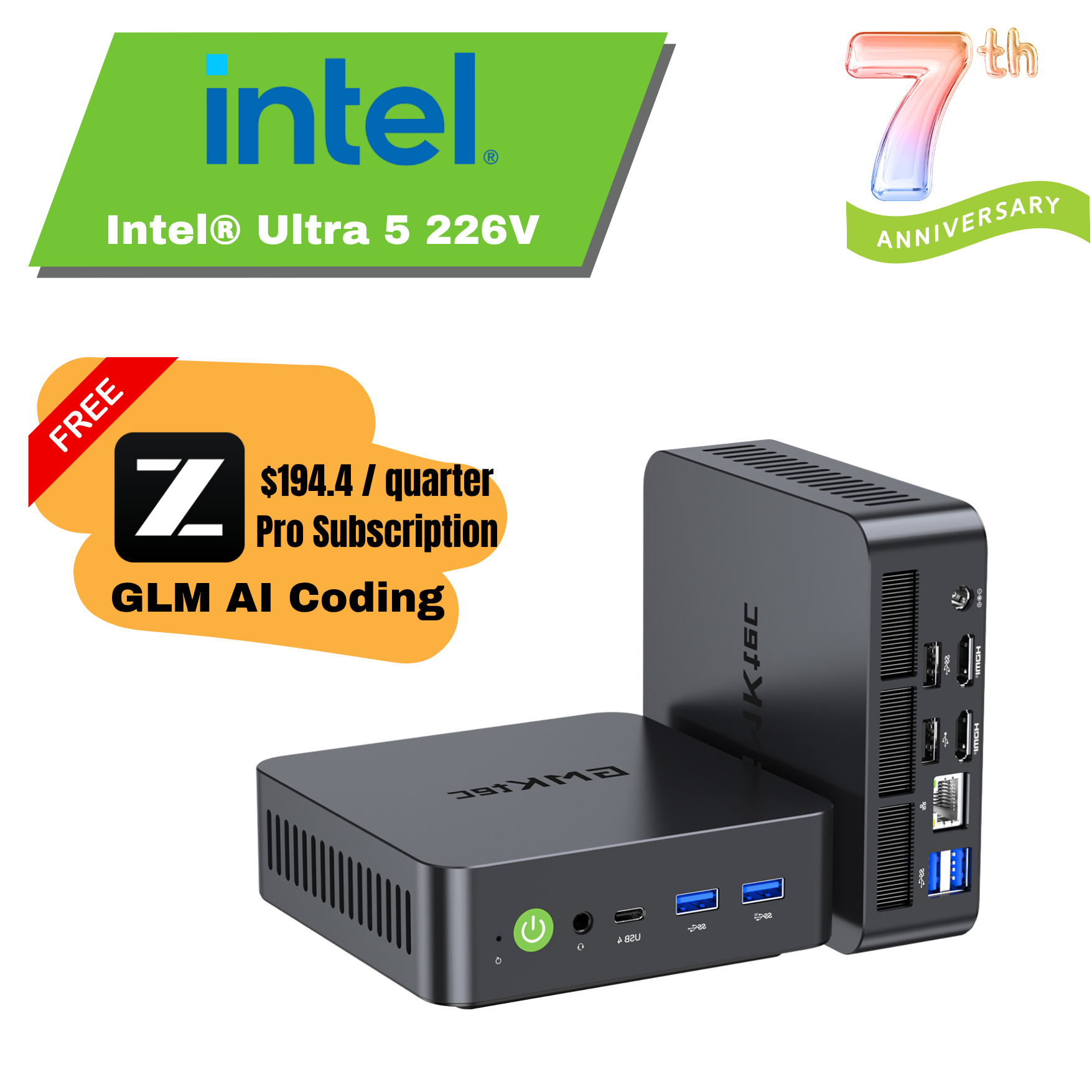 GMKtec NucBox K17 Intel® Core™ Ultra 5 226V Mini PC
