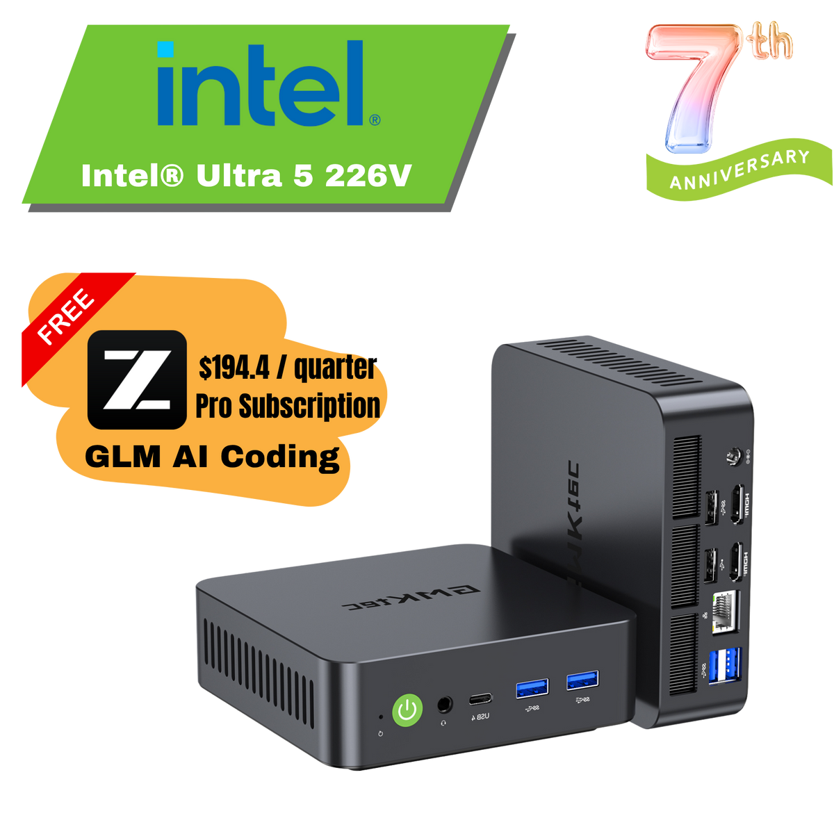 GMKtec NucBox K17 Intel® Core™ Ultra 5 226V Mini PC