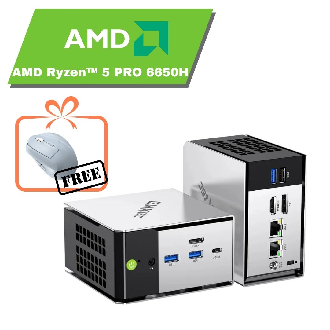 GMKtec Nucbox M8 AMD Ryzen™ 5 PRO 6650H Mini PC