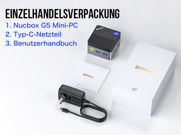 n*u様 GMKtec mini PC NucBox G5 N97 12GB+2 NUCBOX GMKTec G5 Mini PC, with Intel N97, 12GB LPDDR5, 512GB