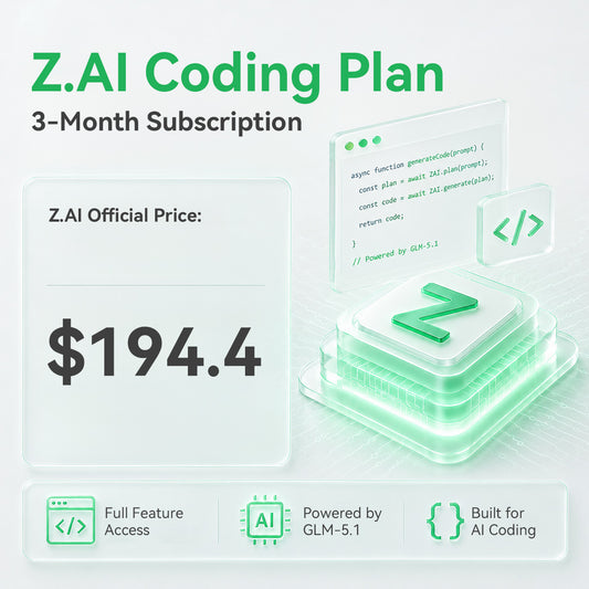 Z.AI Coding Plan 3-Month Subscription