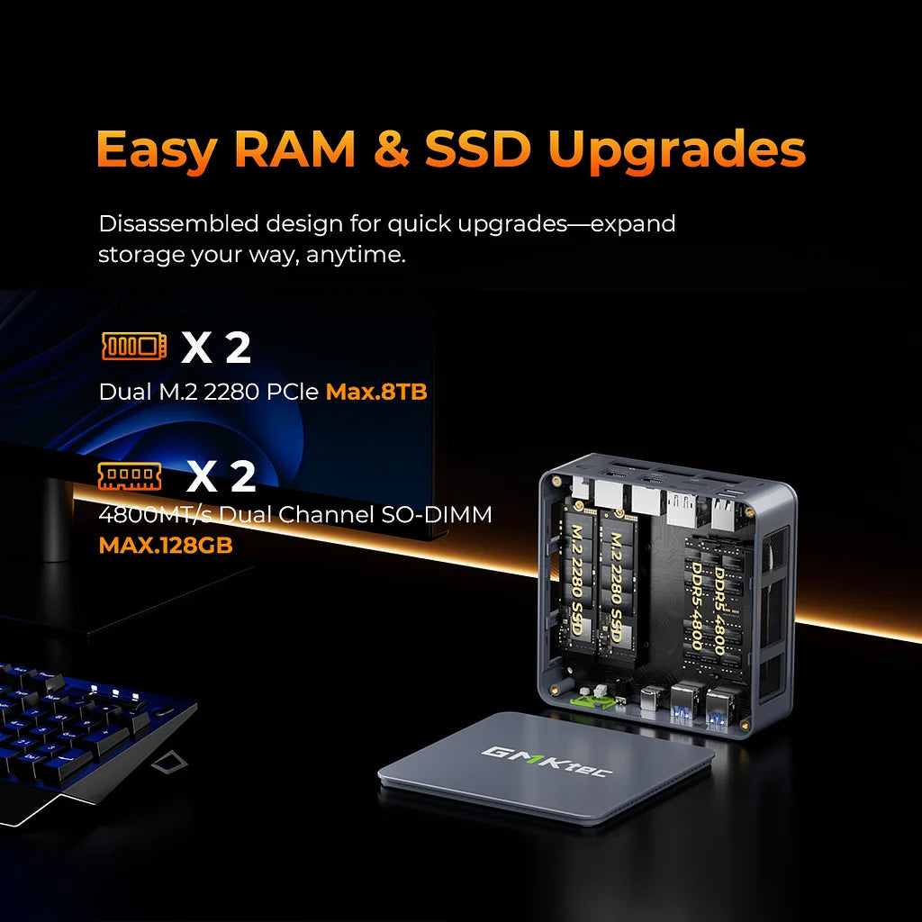 GMKtec NucBox M6 mini-PC Ultra AMD Ryzen 5 7640HS