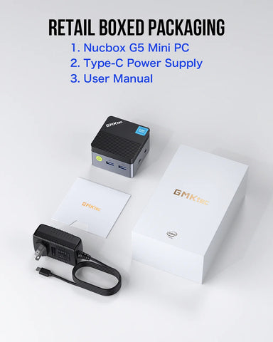 GMKtec NucBox G5 Intel® Alder Lake-N N97