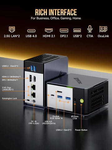 GMKtec EVO-X1 AMD Ryzen™ AI 9 HX 370