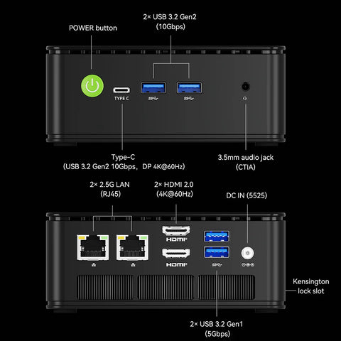 GMKtec NucBox G11 AMD Ryzen™ Embedded R2514 Mini PC