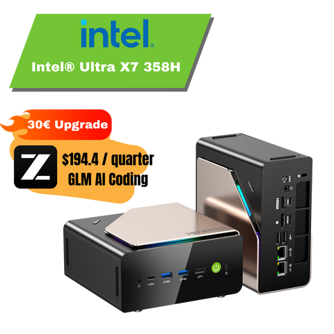 GMKtec EVO-T2 Intel Core Ultra X9 388H / X7 358H Mini PC